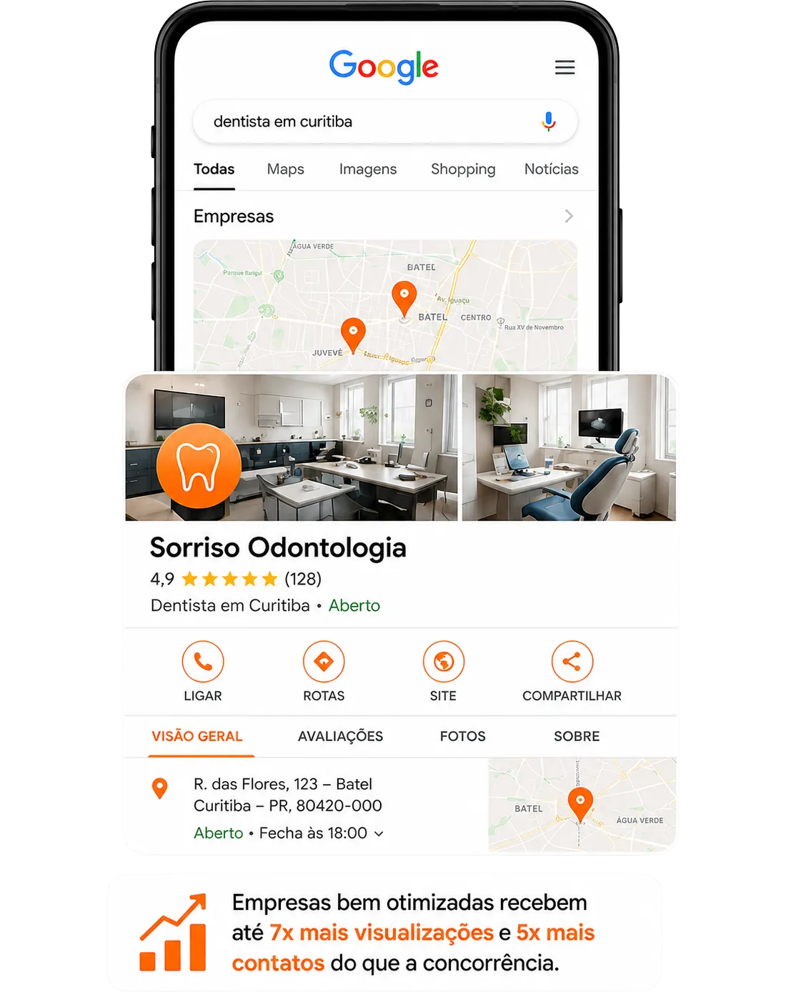 Atraia clientes com Google Meu Negócio
