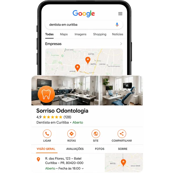 Atraia clientes com Google Meu Negócio